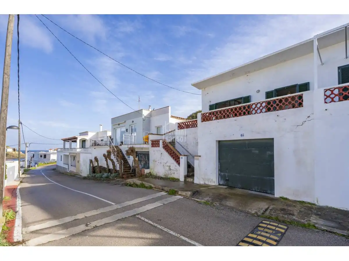 Exterior view of Houses for sale in Maó - Mahón  with Terrace