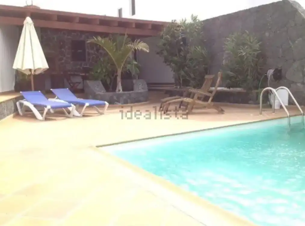 Swimming pool of Houses for rent in Tinajo  with Private garden, Swimming Pool and Furnished