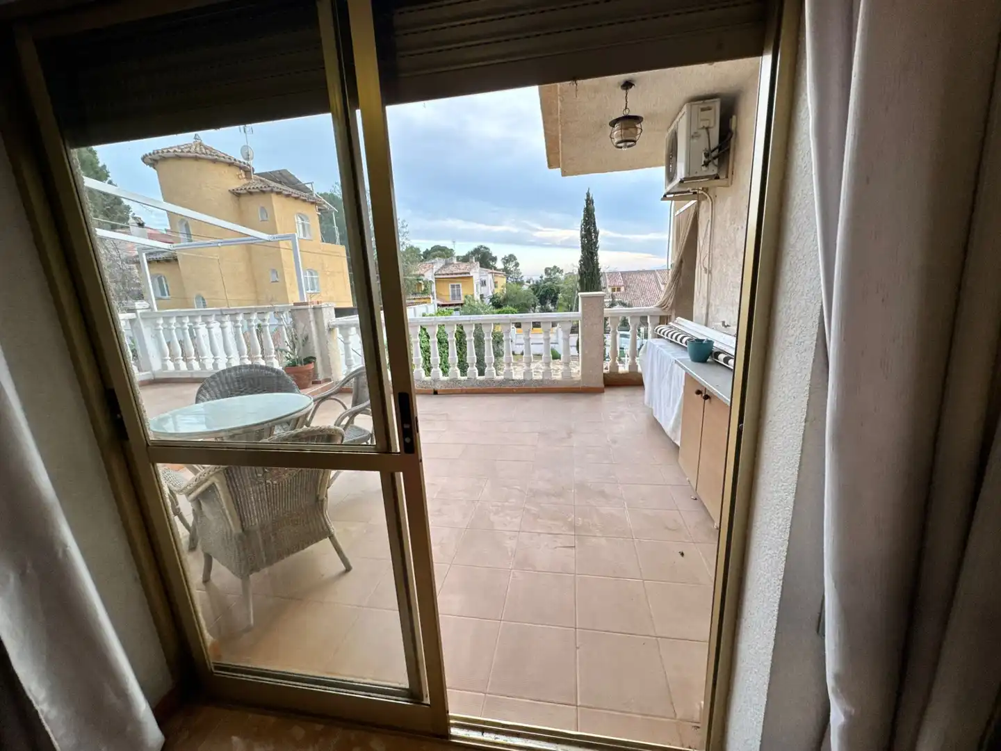 Balcony of Houses for sale in Molina de Segura  with Air Conditioner, Heating and Private garden