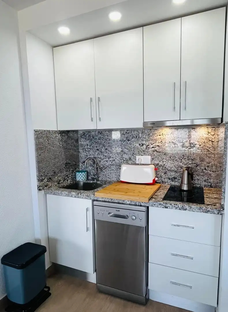 Küche von Wohnung zur Miete in Alicante / Alacant mit Klimaanlage, Heizung und Terrasse
