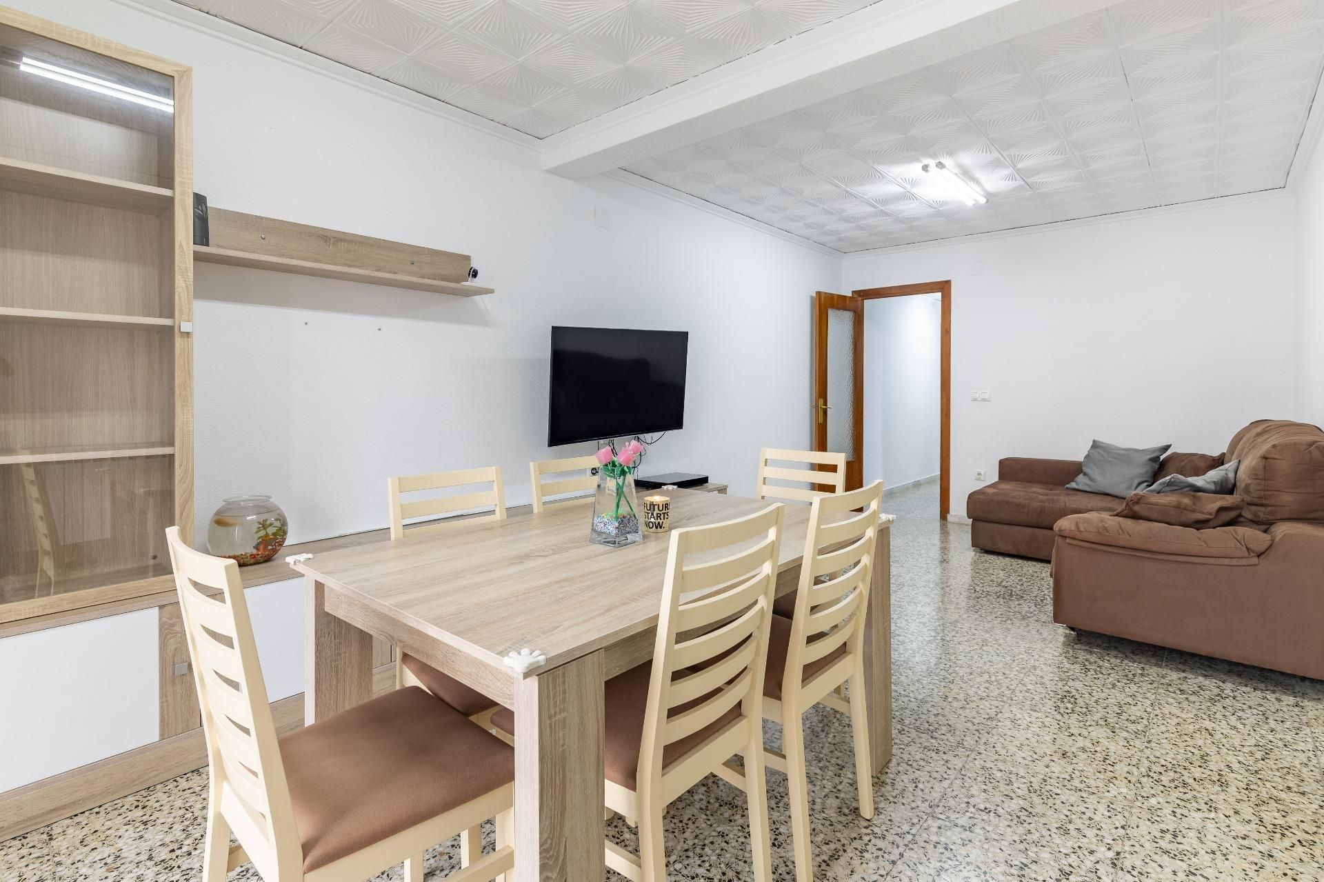 Dining room of Flat for sale in Vallada  with Air Conditioner, Heating and Balcony