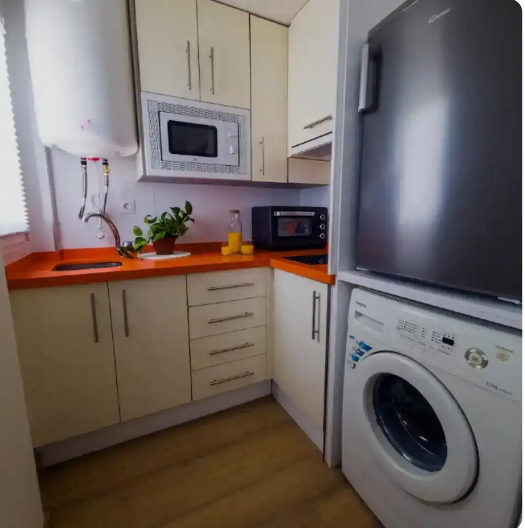 Cocina de Casa adosada en venta en Málaga con Aire acondicionado, Parquet y Amueblado