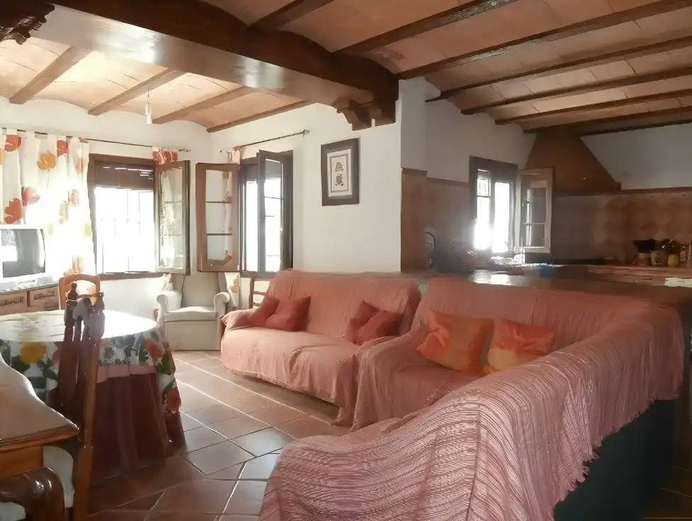 Sala de estar de Casa o chalet en venta en Ronda con Jardín privado, Terraza y Trastero