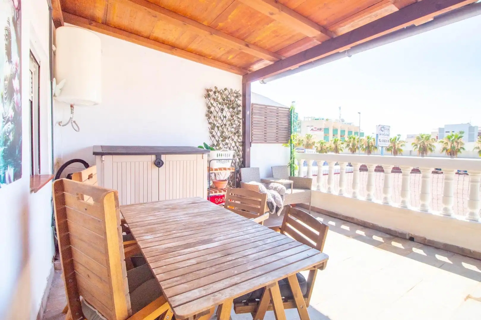 Terrassa de Casa o xalet en venda en Orihuela amb Aire condicionat, Jardí privat i Terrassa