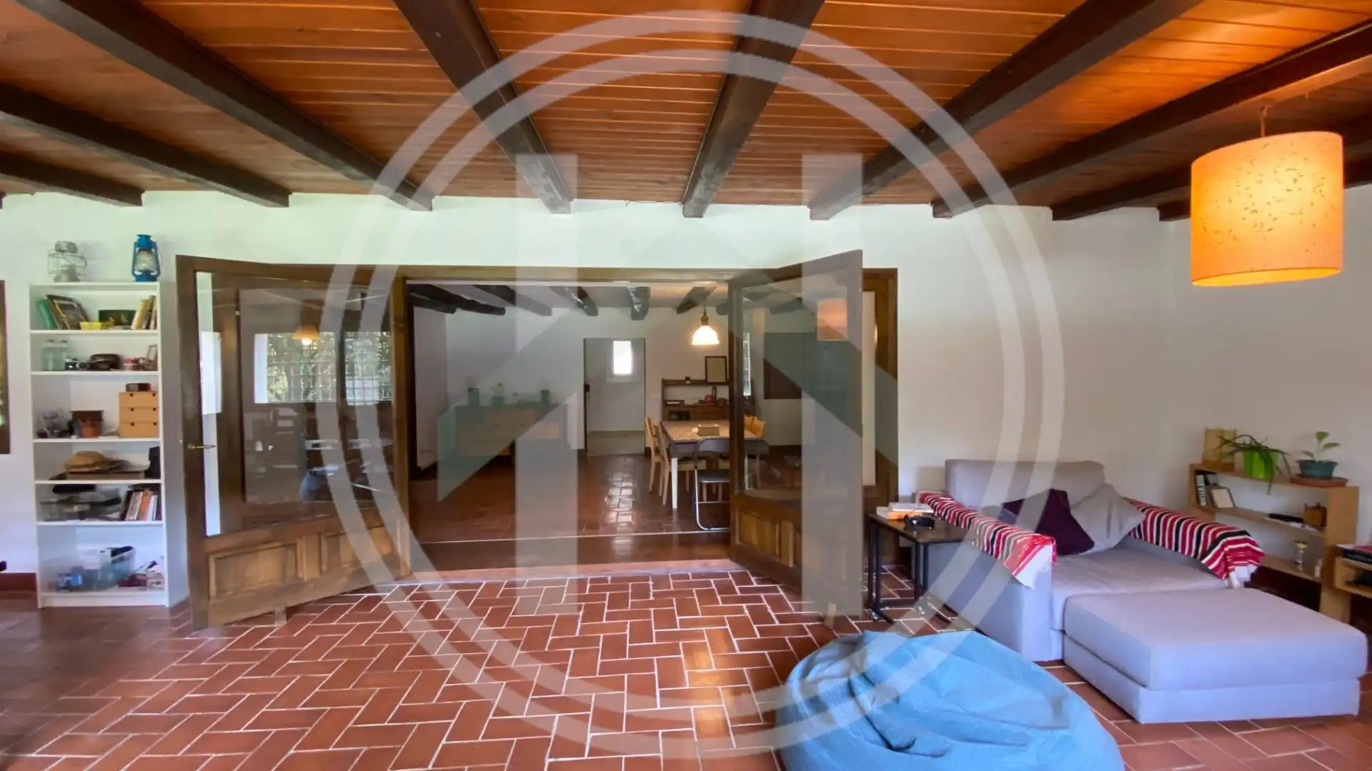 Sala de estar de Casa o chalet en venta en Sant Antoni de Vilamajor con Jardín privado, Terraza y Trastero