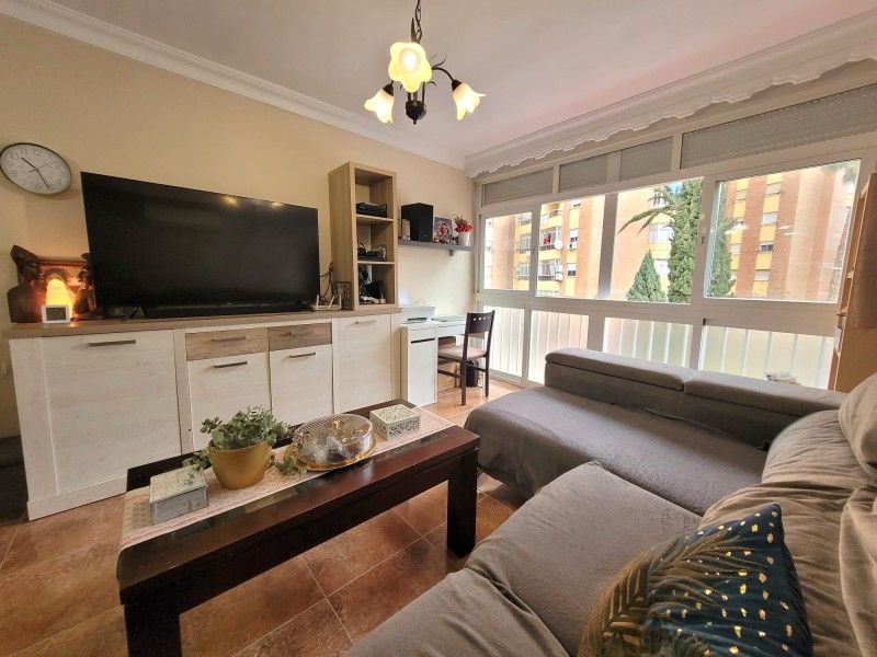 Living room of Flat for sale in Málaga Capital  with Air Conditioner, Heating and Terrace