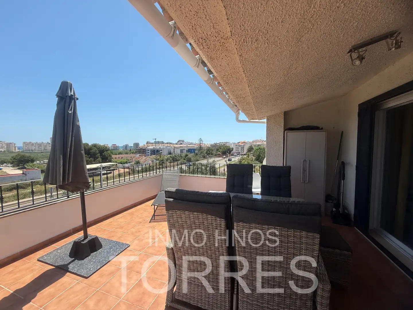 Terrassa de Casa o xalet en venda en Peñíscola / Peníscola amb Aire condicionat, Jardí privat i Terrassa