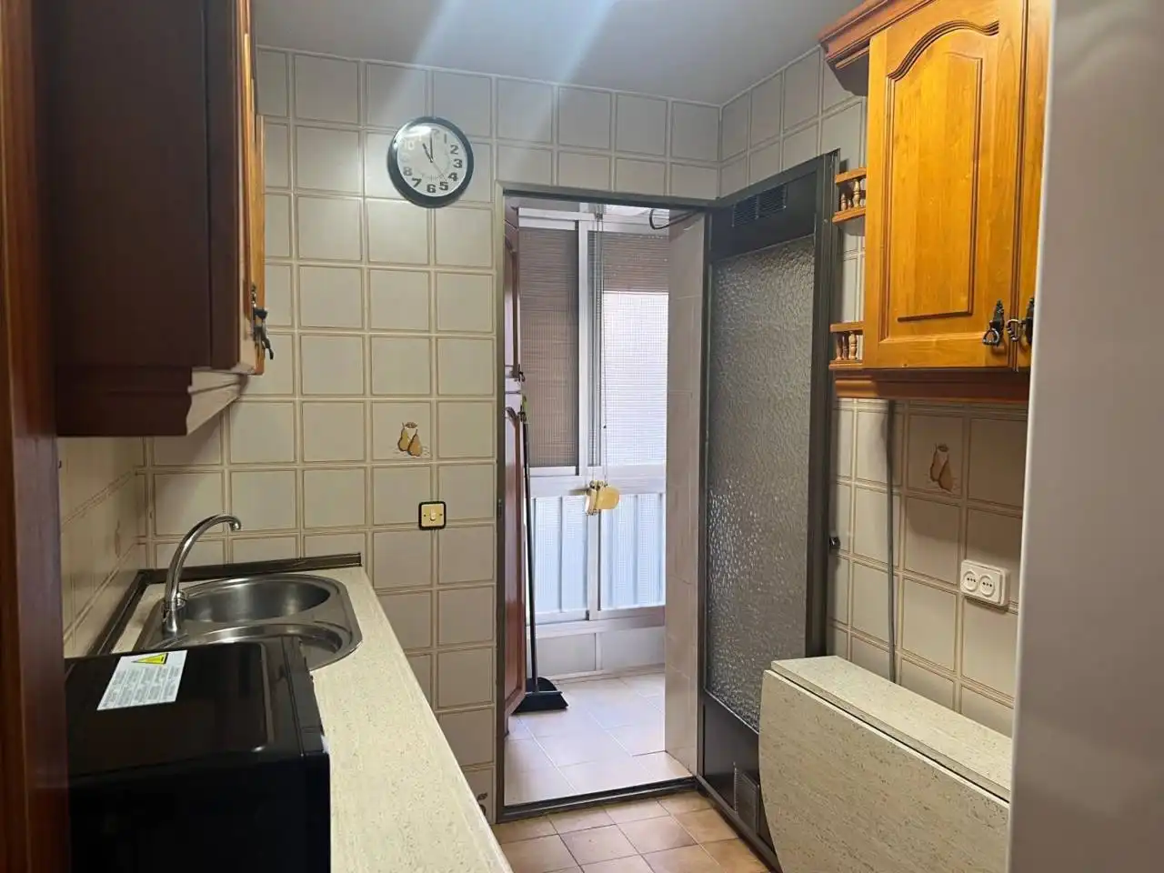 Cocina de Piso de alquiler en Toledo con Calefacción y Amueblado