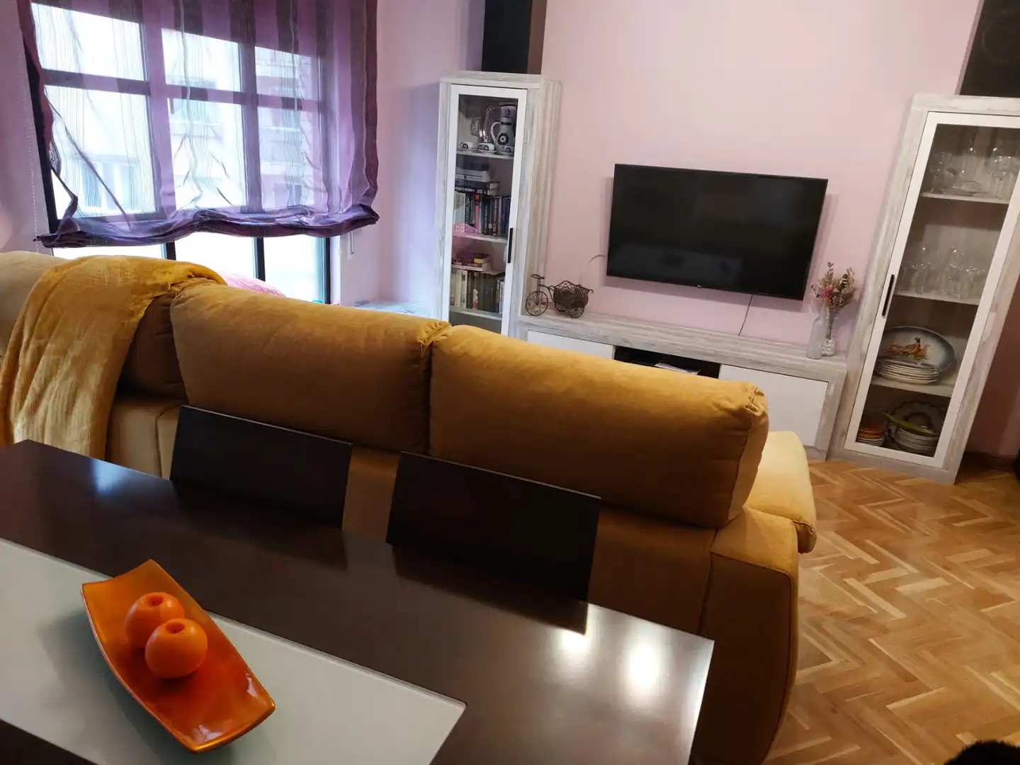 Sala de estar de Dúplex en venta en Salamanca con Calefacción, Parquet y Terraza