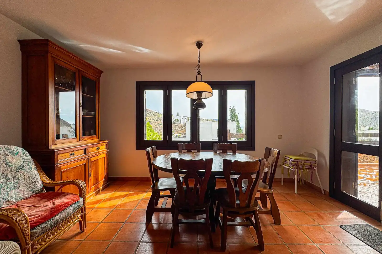 Dining room of Houses for sale in Níjar  with Terrace, Storage room and Swimming Pool