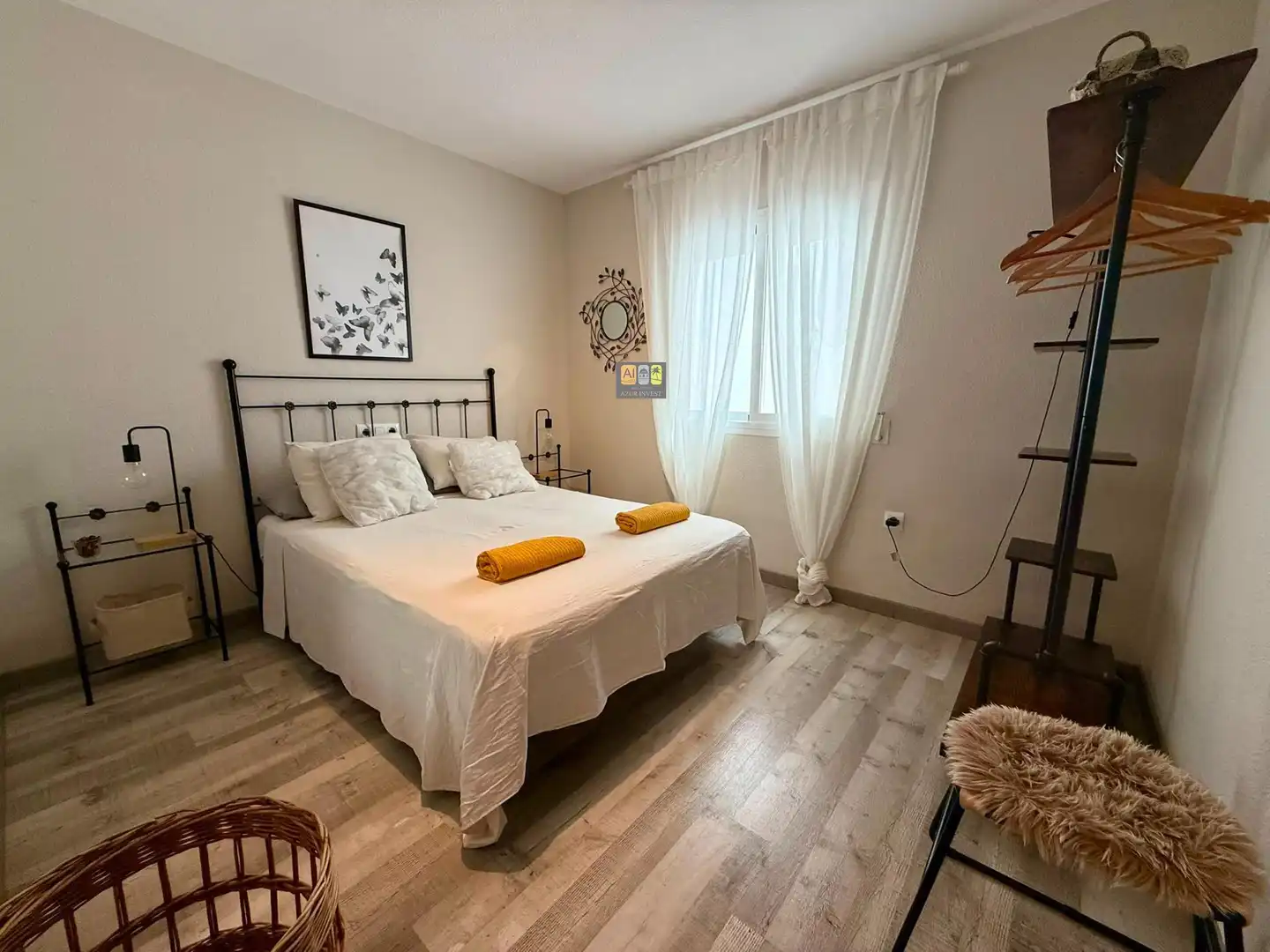 Bedroom of Apartments for rent in Altea  with Air Conditioner, Heating and Furnished