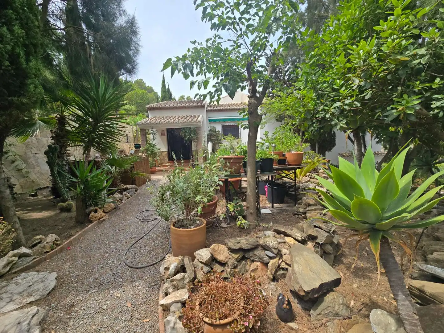 Jardín de Finca rústica en venta en Torrox con Aire acondicionado, Calefacción y Trastero