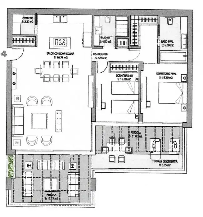 Apartment mit Pool zum Verkauf in 8 Calle Isla Madeira #Block 3, Planta 1, Vivienda, imagen 35