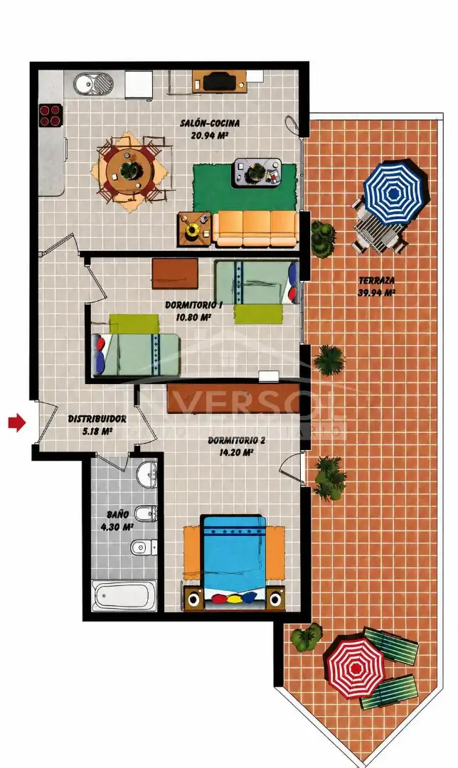 Attique avec ascenseur à vendre à Calle Prosperidad, imagen 49