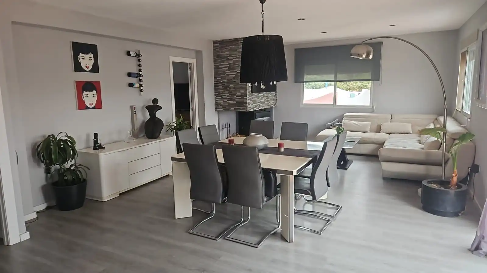 Dining room of Houses for sale in Cella  with Heating, Parquet flooring and Terrace