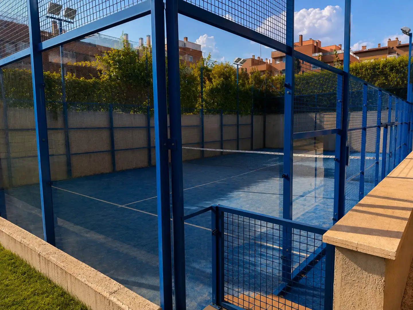 Garden of Flat for sale in Alcorcón  with Air Conditioner, Heating and Parquet flooring