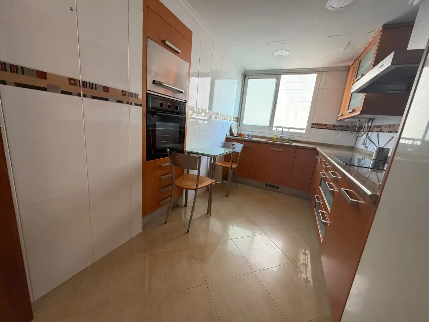 Kitchen of Flat for sale in Beniarjó  with Air Conditioner, Terrace and Storage room