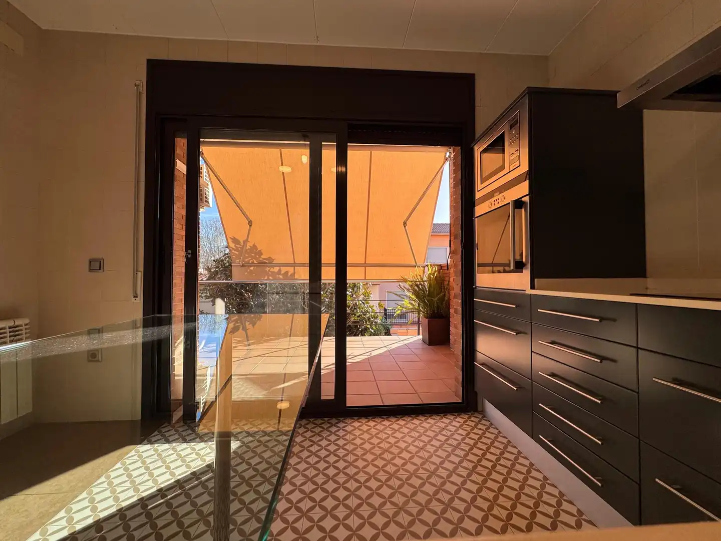 Cocina de Casa adosada en venta en Santa Maria de Palautordera con Aire acondicionado, Calefacción y Terraza