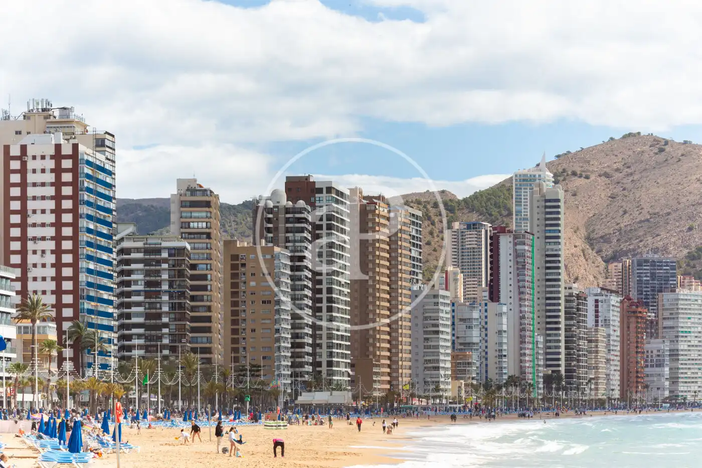Exterior view of Flat for rent in Benidorm  with Air Conditioner, Heating and Terrace