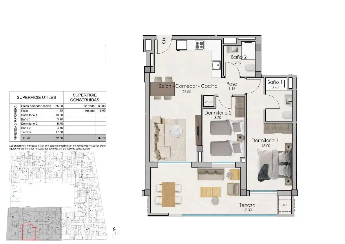 Apartamento en venta en Carretera Elche, Centro