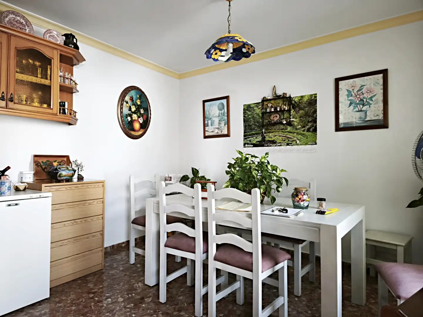 Comedor de Casa adosada en venta en Málaga con Aire acondicionado, Terraza y Amueblado