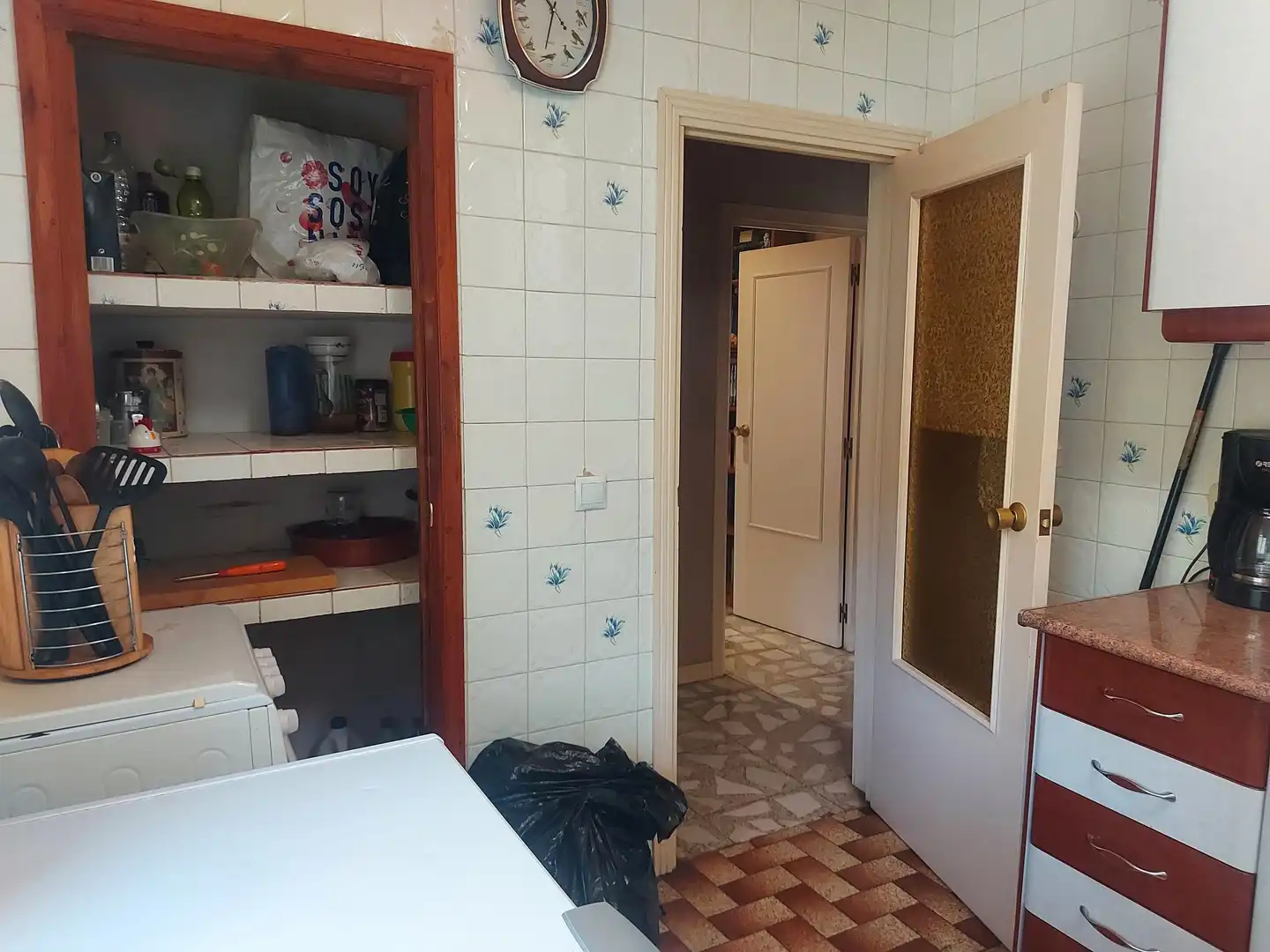Cocina de Casa o chalet en venta en Navas del Rey con Aire acondicionado, Calefacción y Jardín privado