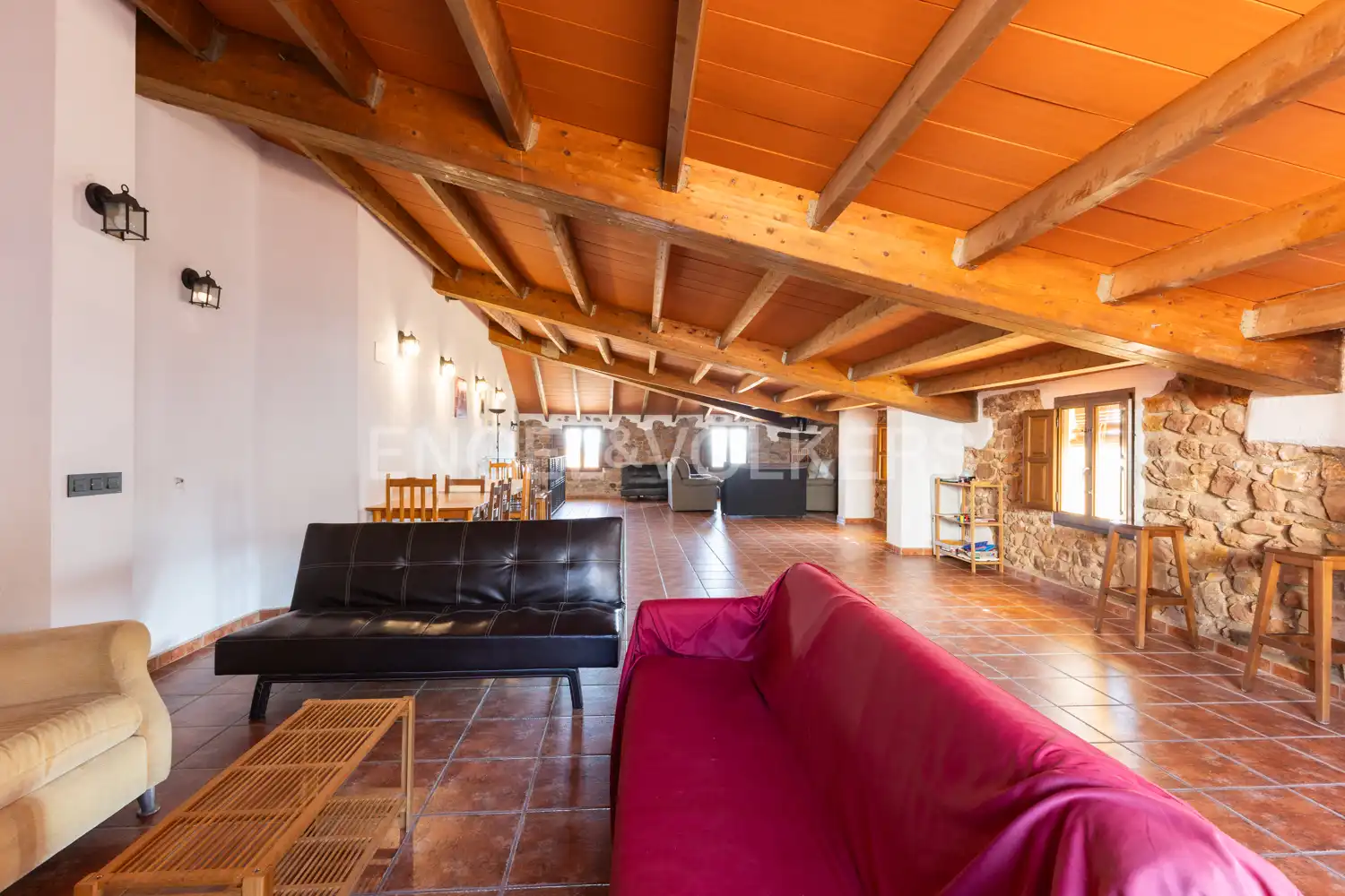 Sala de estar de Finca rústica en venta en Vilafamés con Aire acondicionado, Calefacción y Trastero