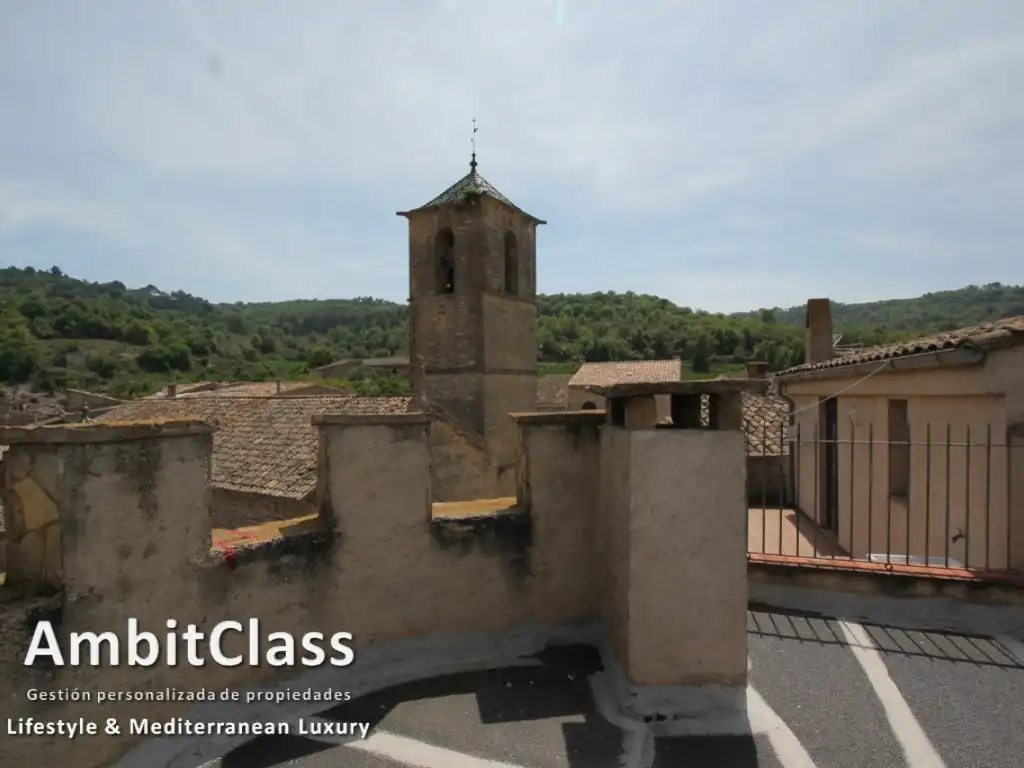 Vista exterior de Casa o xalet en venda en Vallfogona de Riucorb amb Calefacció, Jardí privat i Terrassa