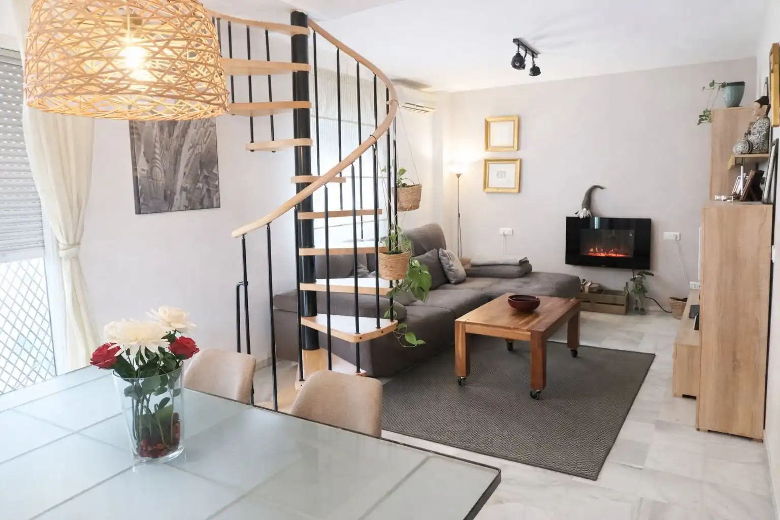 Sala de estar de Dúplex en venta en Coria del Río con Aire acondicionado