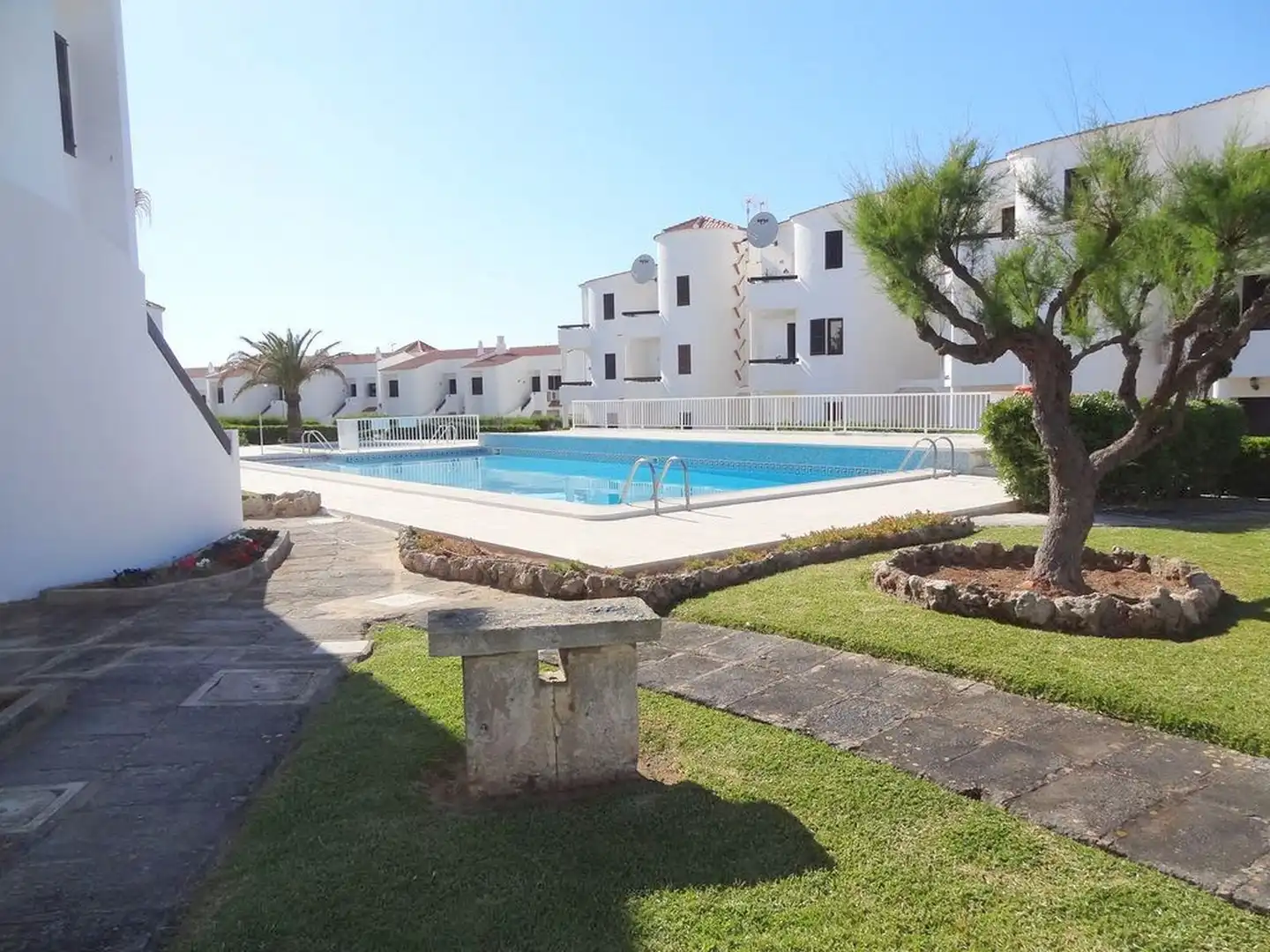 Swimming pool of Apartments for sale in Ciutadella de Menorca  with Furnished and Community pool