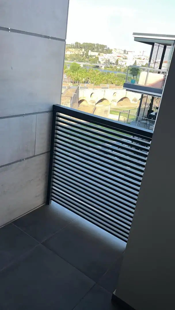 Balcony of Flat for rent in Badajoz  with Heating, Private garden and Terrace