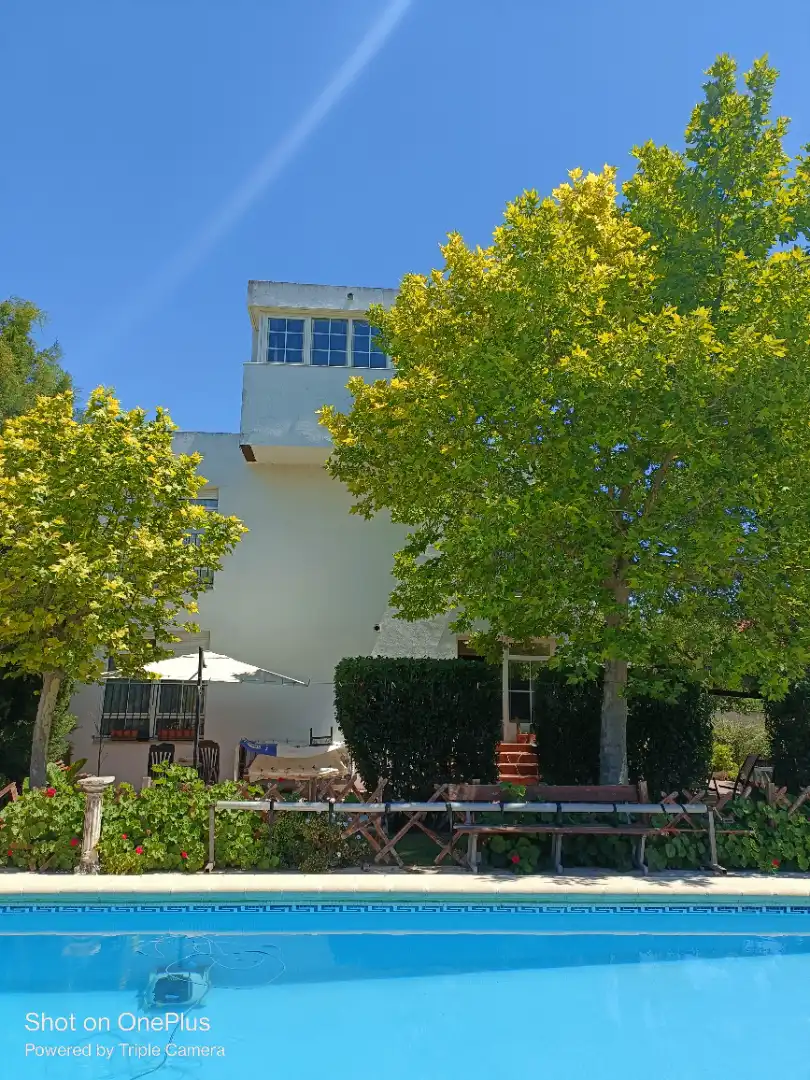 Vista exterior de Casa o xalet en venda en Nambroca amb Calefacció, Jardí privat i Moblat
