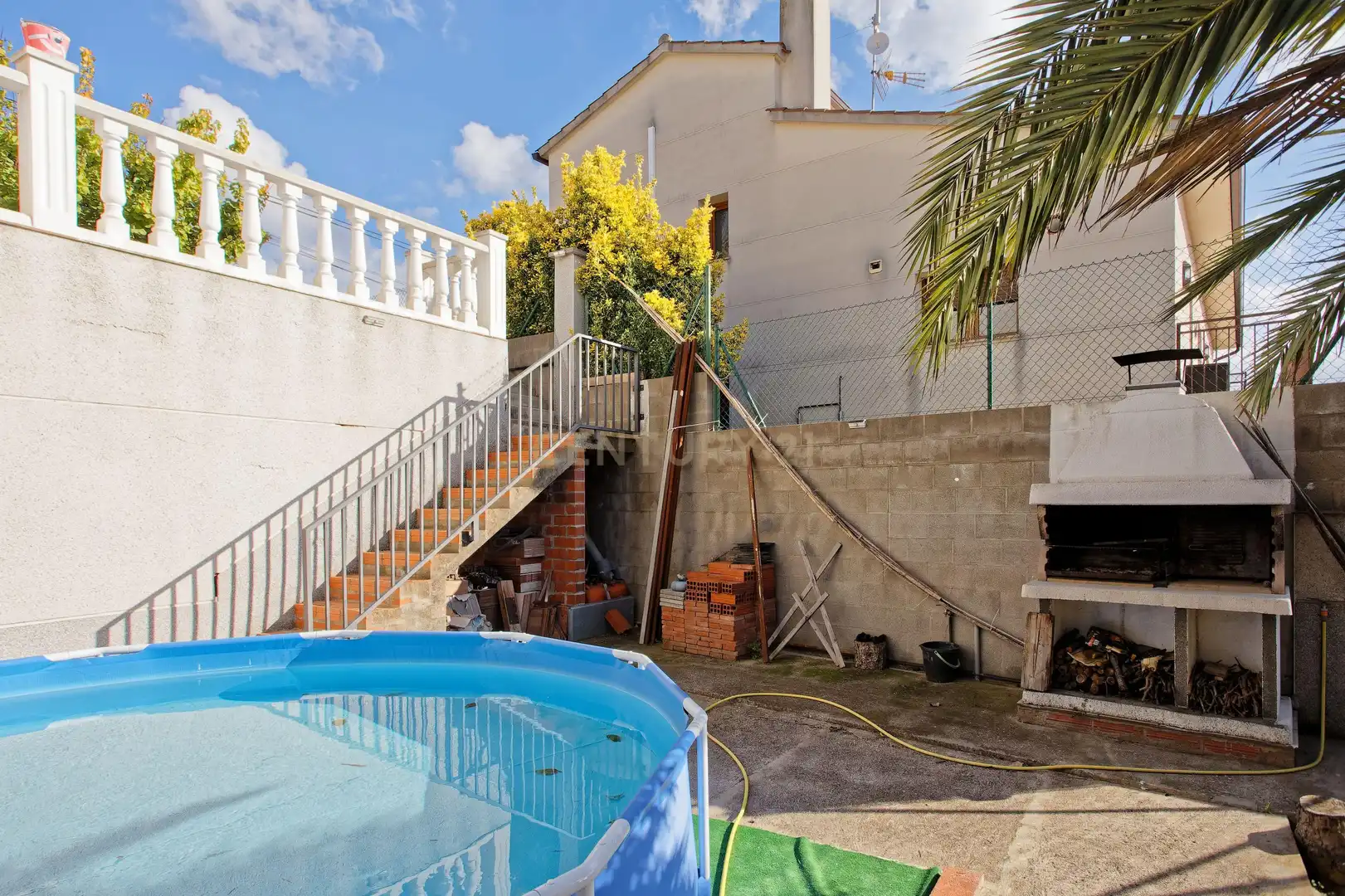 Vista exterior de Casa o chalet en venta en Lliçà d'Amunt con Trastero y Balcón