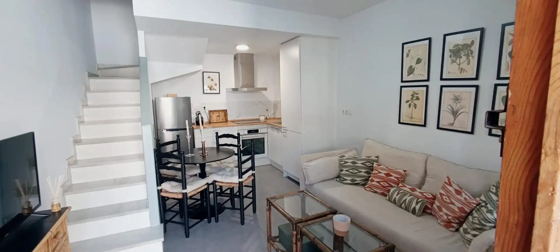Living room of Duplexes for sale in Santa Pola  with Air Conditioner, Terrace and Storage room