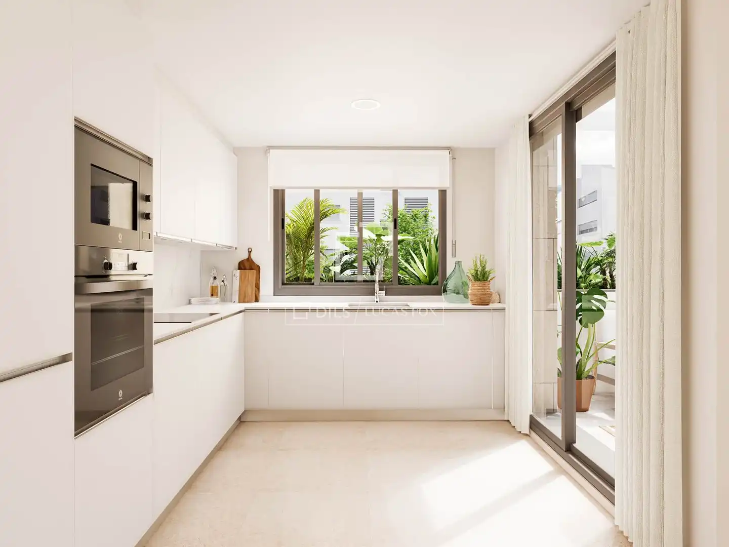 Cocina de Ático en venta en Eivissa con Aire acondicionado, Terraza y Trastero