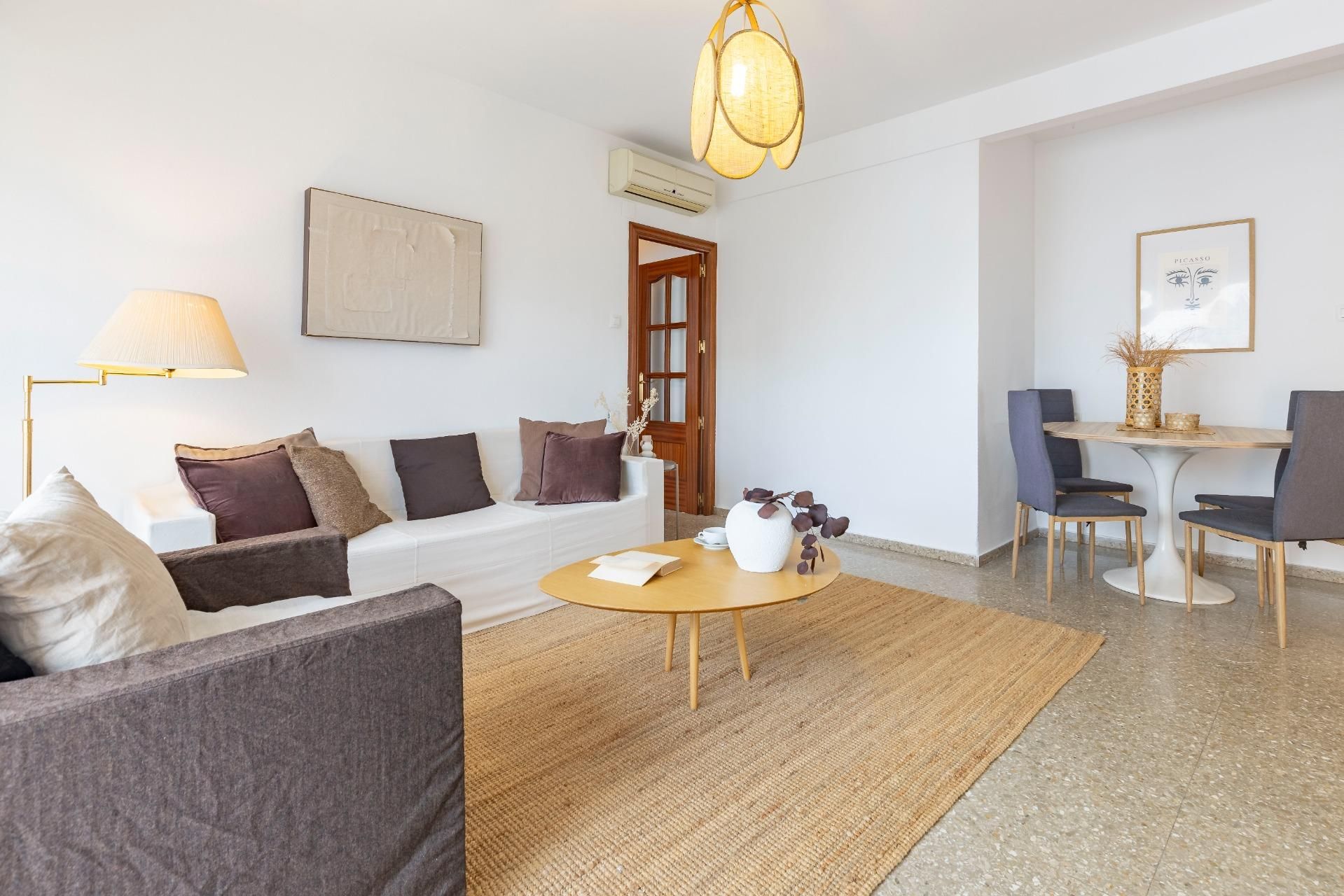 Living room of Flat for sale in Moncada  with Terrace, Storage room and Balcony