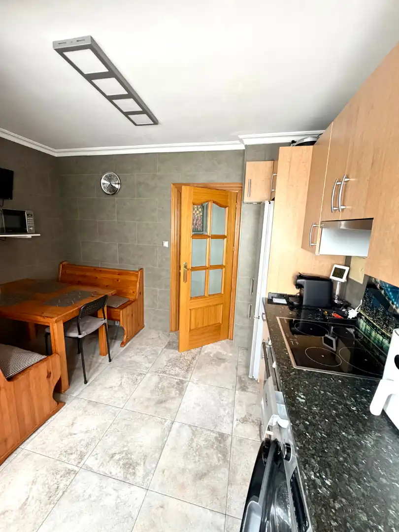 Kitchen of Flat for sale in Barakaldo   with Heating and Furnished
