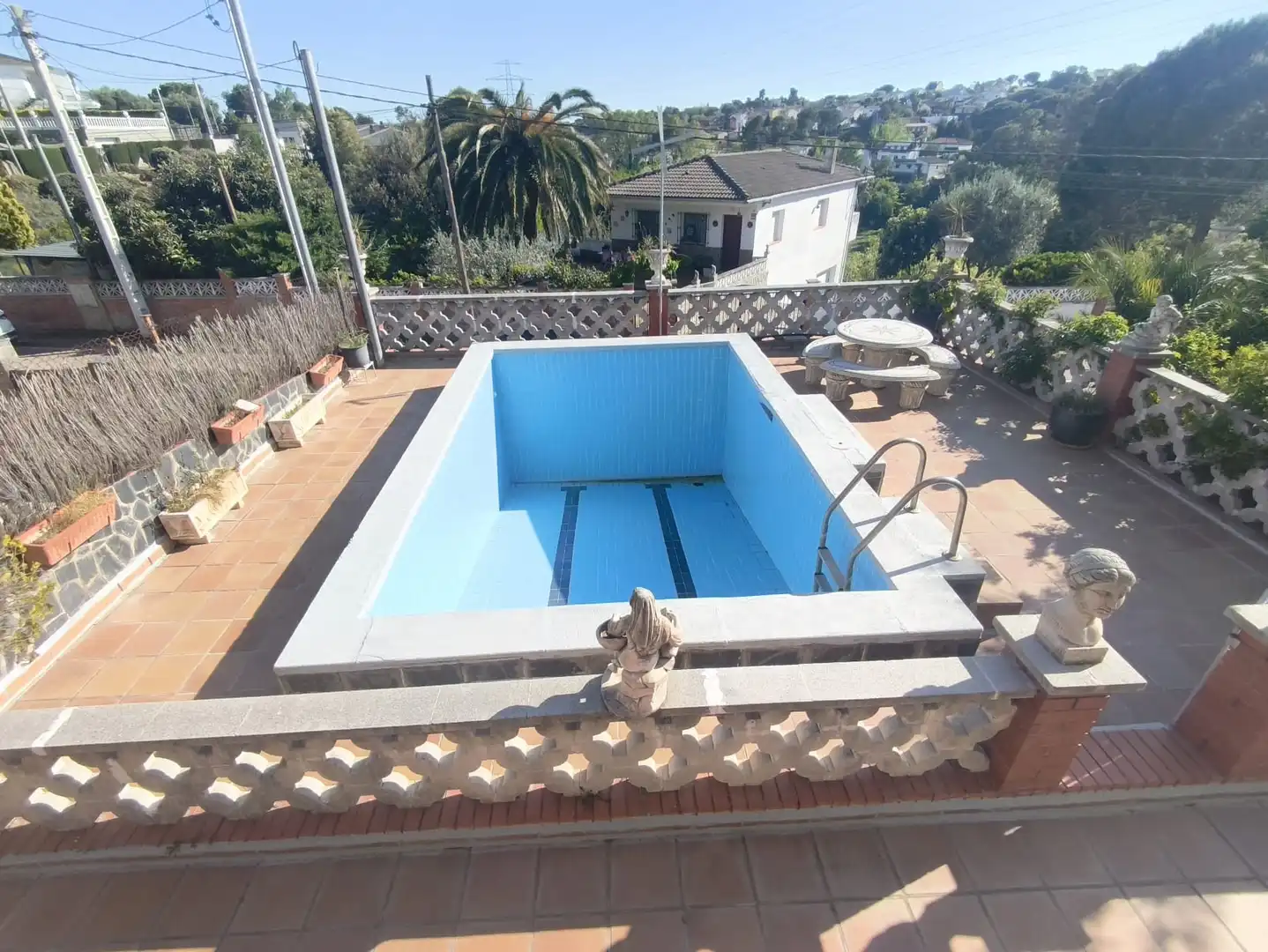 Piscina de Casa o xalet en venda en Lliçà d'Amunt amb Calefacció, Jardí privat i Terrassa