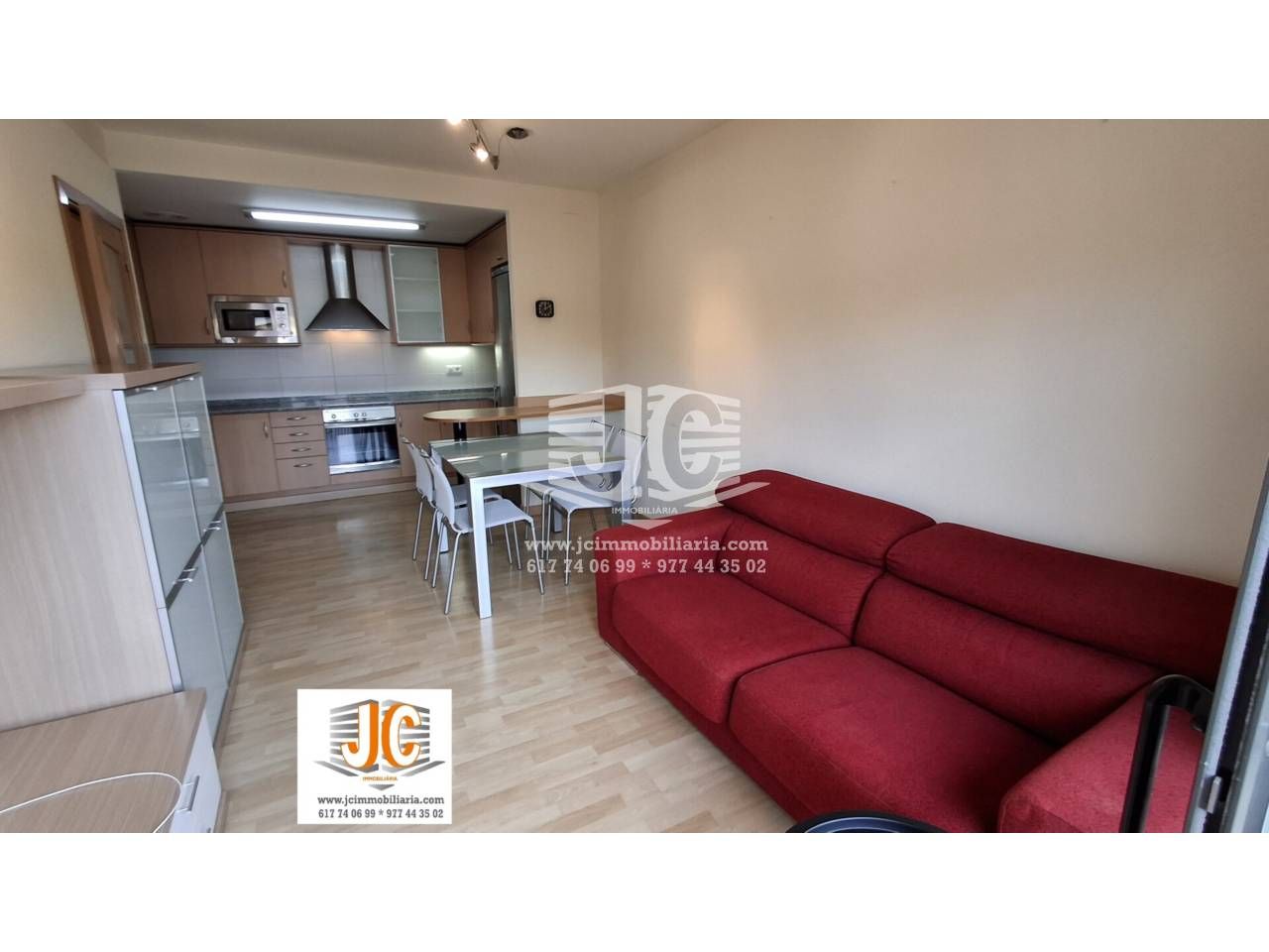Living room of Flat to rent in Tortosa  with Air Conditioner, Terrace and Furnished