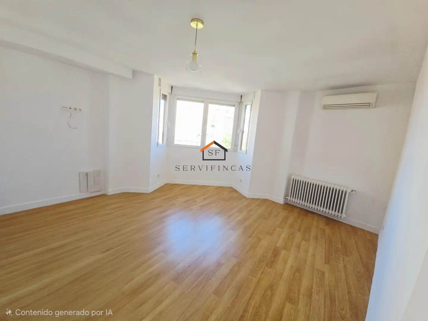 Bedroom of Flat for rent in  Madrid Capital  with Air Conditioner and Heating