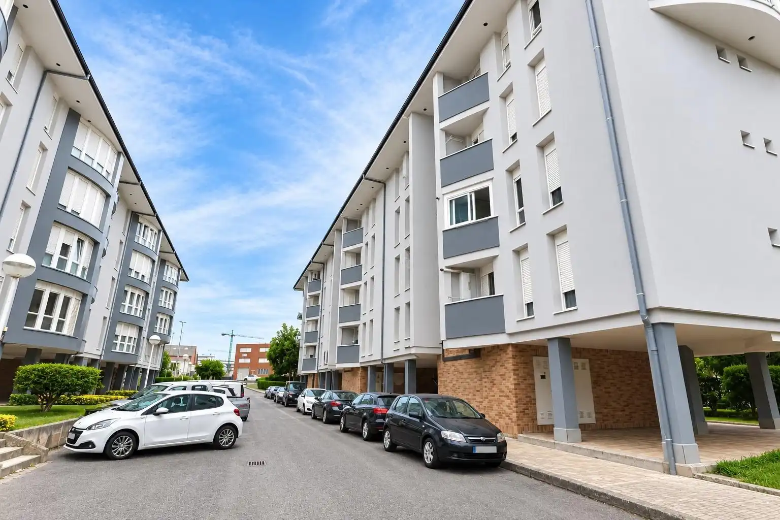 Exterior view of Flat for sale in Santander  with Community pool