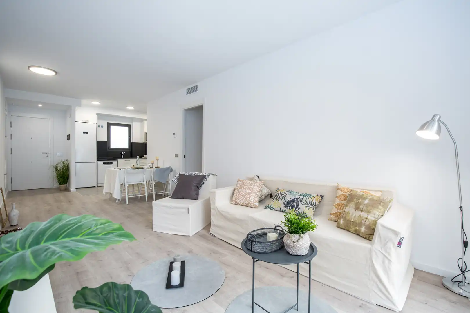 Sala d'estar de Planta baixa de lloguer en Sitges amb Aire condicionat, Calefacció i Terrassa