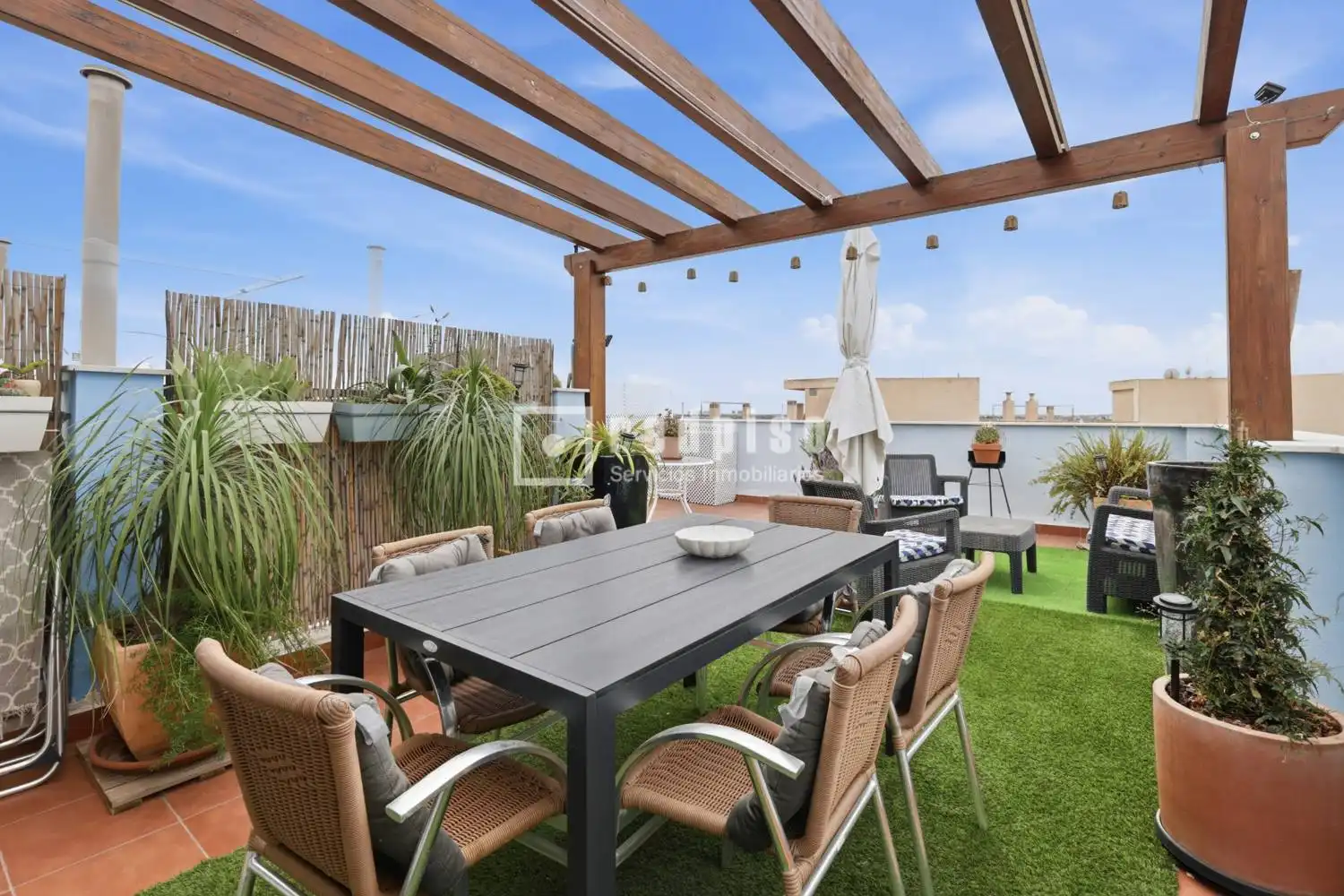 Terraza de Ático en venta en Xirivella con Aire acondicionado, Calefacción y Terraza