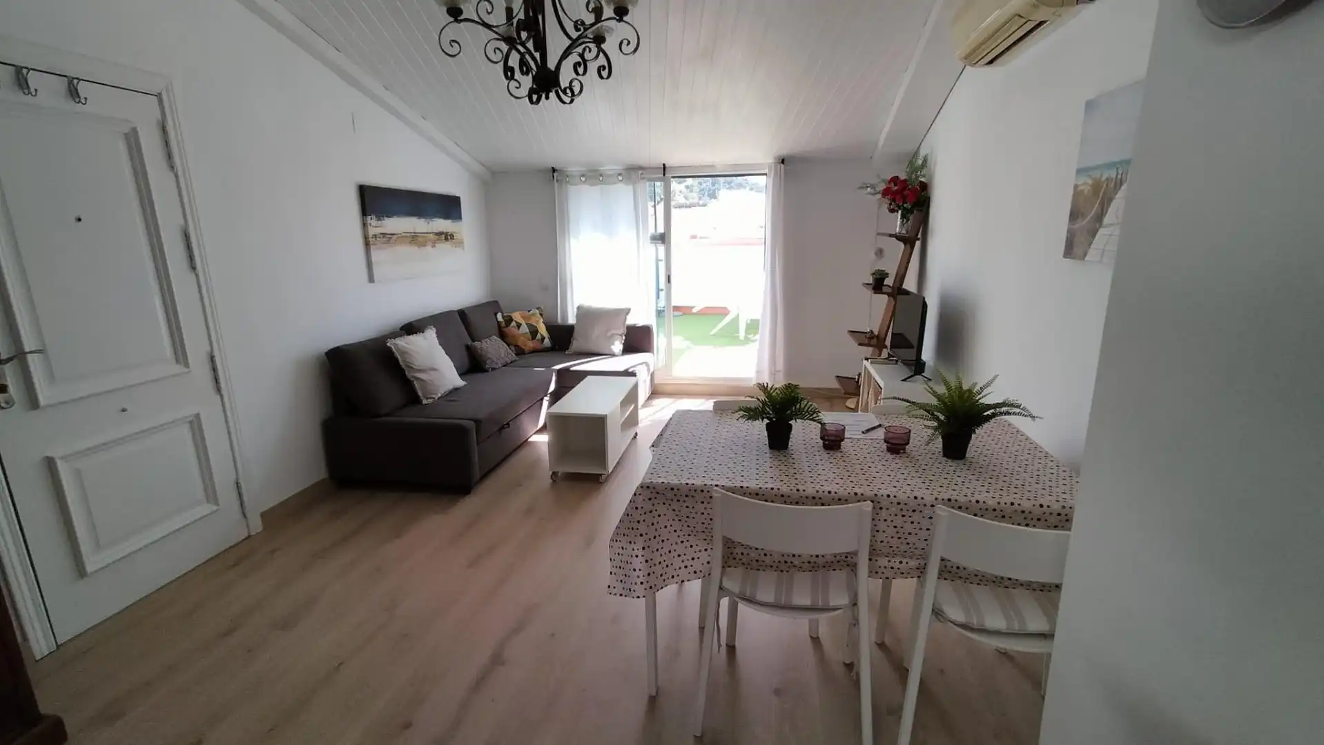 Living room of Attic for rent in Málaga  with Air Conditioner, Heating and Terrace