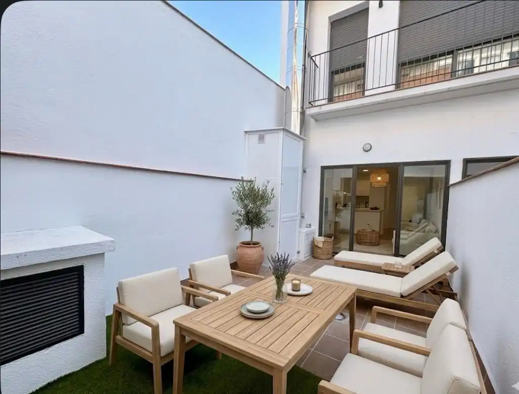 Terrasse von Erdgeschoss zum Verkauf in Santa Perpètua de Mogoda mit Klimaanlage, Terrasse und Abstellraum