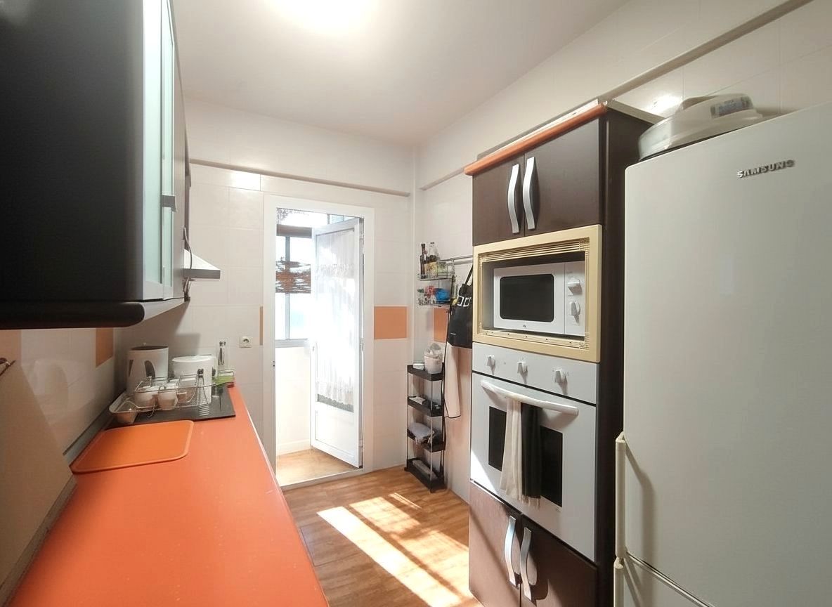 Kitchen of Flat for sale in Mérida  with Air Conditioner, Furnished and Balcony