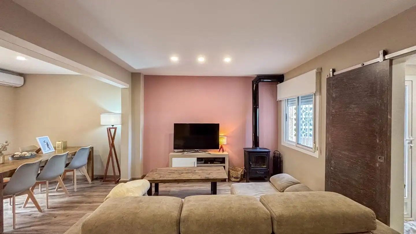 Living room of Detached homes for sale in Santa Pola  with Air Conditioner, Terrace and Storage room