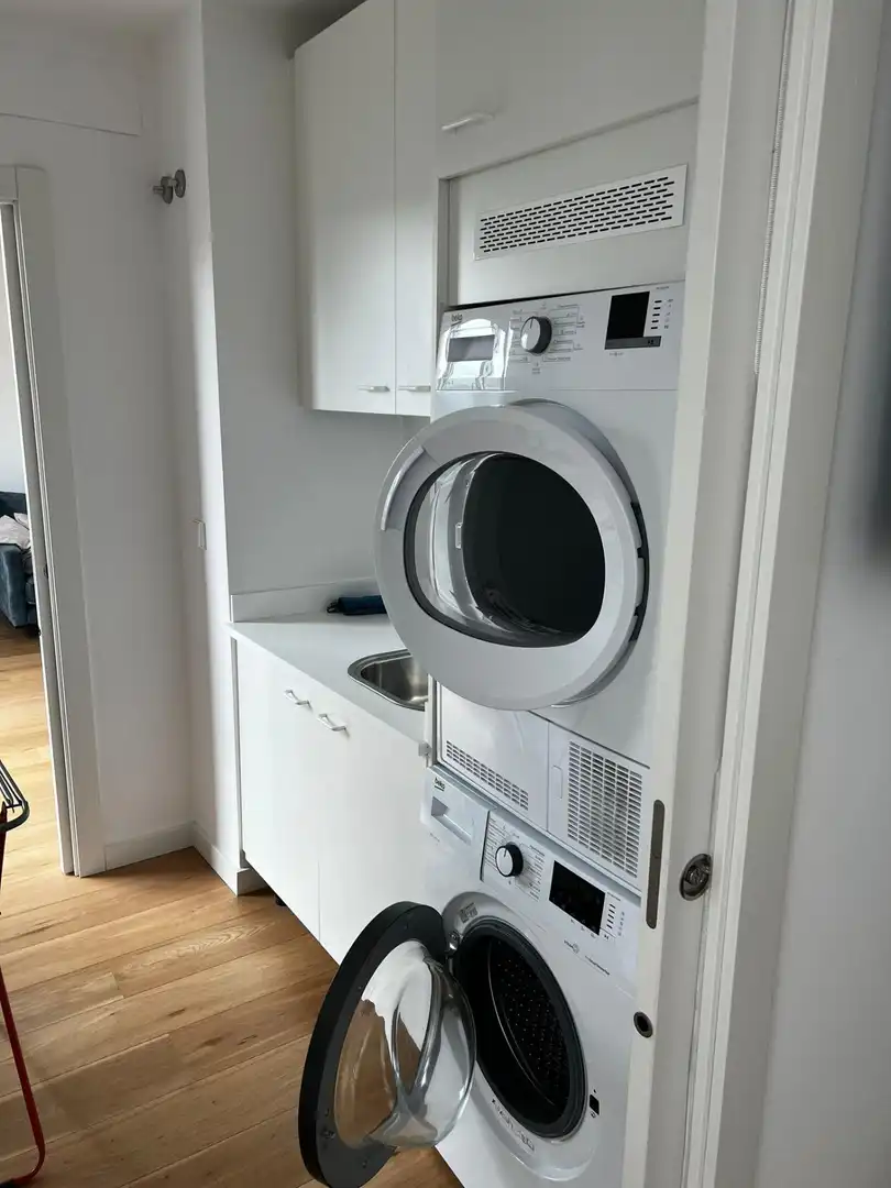Kitchen of Apartments for sale in Santiago de Compostela   with Heating, Terrace and Storage room