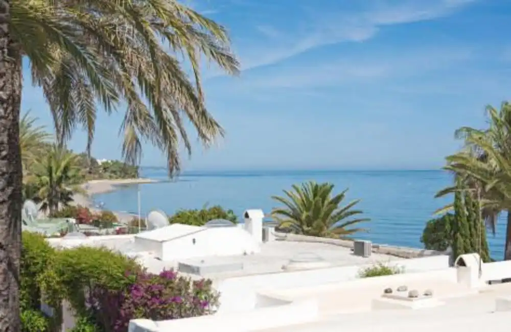 Exterior view of Apartments for rent in Marbella  with Private garden, Terrace and Swimming Pool