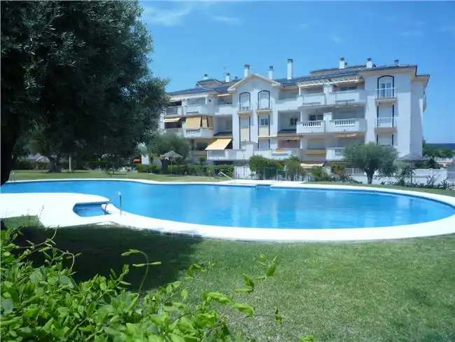 Jardín de Apartamento de alquiler en Málaga con Aire acondicionado, Amueblado y Lavadora